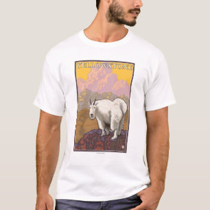 Mountain Goat - Yellowstone National Park T-Shirt