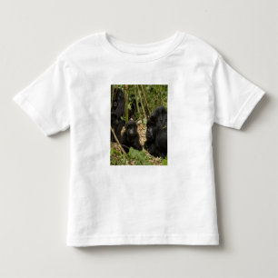 Mountain Gorilla, adult with young Toddler T-Shirt