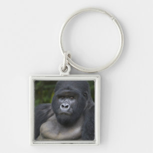 Mountain Gorilla and Silverback Key Ring