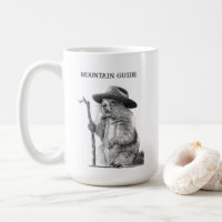 Mountain guide - whimsical marmot design