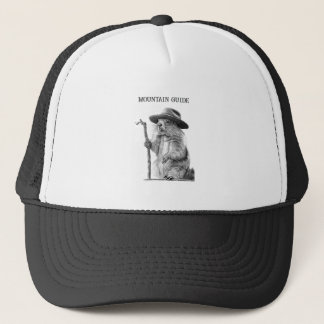 Mountain guide - Whimsical marmot design Trucker Hat