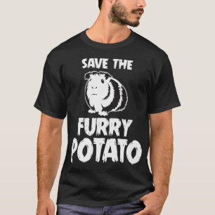 Mountain Guinea Pig Design Save The Furry Potato P T-Shirt
