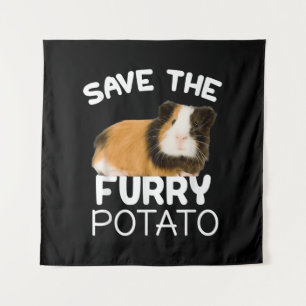 Mountain Guinea Pig - Save Furry Potato Tapestry