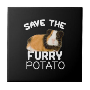 Mountain Guinea Pig - Save Furry Potato Tile