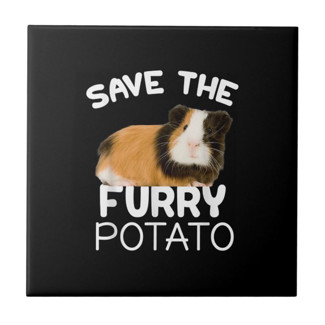 Mountain Guinea Pig - Save Furry Potato Tile (Front)