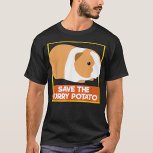 Mountain Guinea Pig   Save The Furry Potat  T-Shirt
