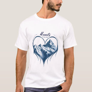 Mountain Heartbeat Tee: Elevate Your Style to New T-Shirt