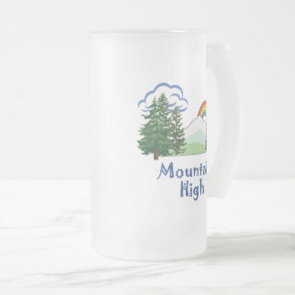 Mountain High Camp Logo Frosted Mug Stein