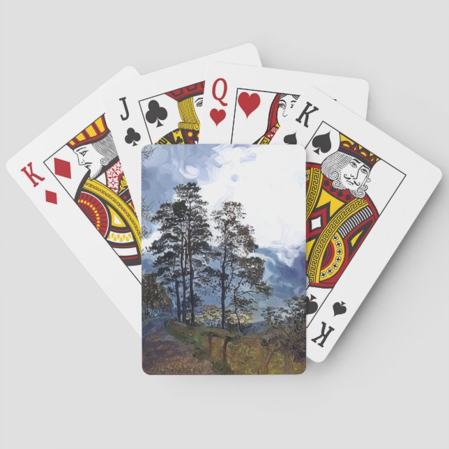 MOUNTAIN HIKE PLAYING CARDS (Back)