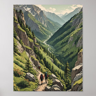 Mountain Hike Poster