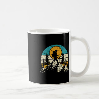 Mountain Hiker Travel Hiking Traveller Mountaineer Coffee Mug