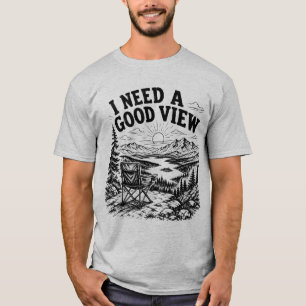 Mountain Hiking Adventure Gift Nature Lover T-Shirt