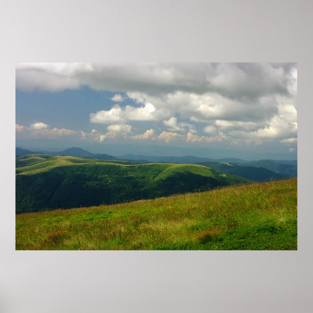 Mountain Hiking/Mountain Landscape Poster (Front)