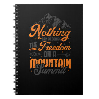 Mountain Hiking Mountain Notebook