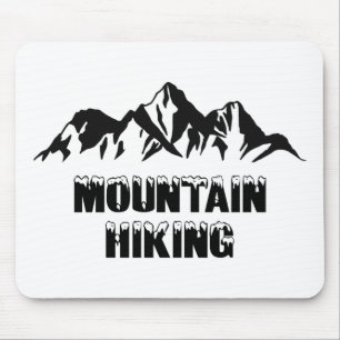 Mountain hiking mouse mat