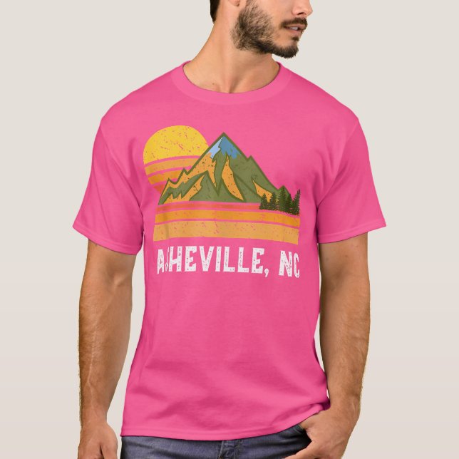 Mountain Hiking North Carolina Vacation Gift- Ashe T-Shirt (Front)