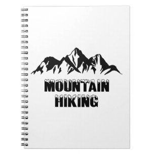 Mountain hiking notebook