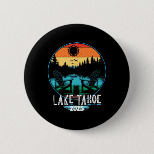 Mountain Hiking Skiing Family Vacation 2025 Trip L 6 Cm Round Badge