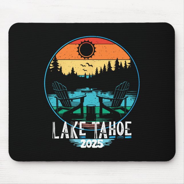 Mountain Hiking Skiing Family Vacation 2025 Trip L Mouse Mat (Front)