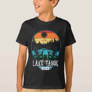 Mountain Hiking Skiing Family Vacation 2025 Trip L T-Shirt