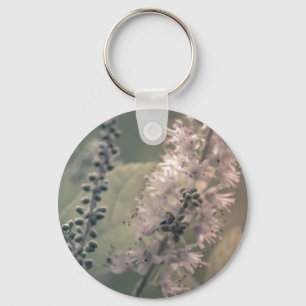 Mountain Holly Button Keychain