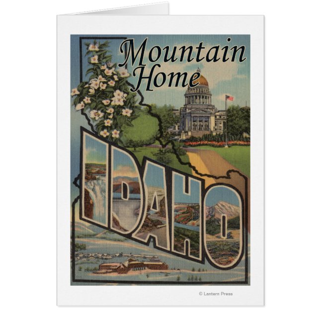 Mountain Home, Idaho - Large Letter Scenes (Front)