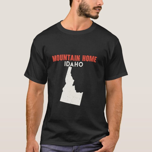Mountain Home Idaho USA State America Travel Idaho T-Shirt (Front)
