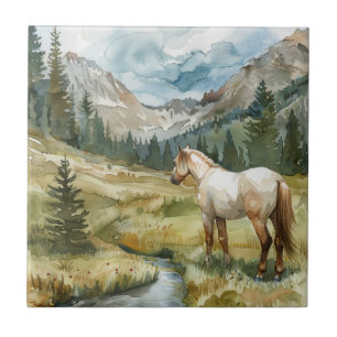 Mountain Horse Tile