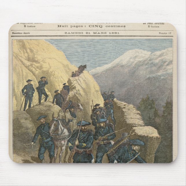 Mountain Infantrymen Mouse Mat (Front)