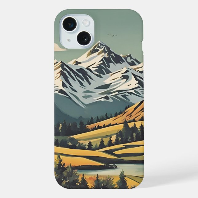Mountain iphone case (Back)