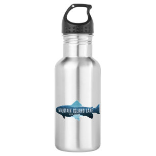 Mountain Island Lake North Carolina Fish 532 Ml Water Bottle