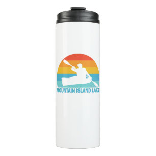 Mountain Island Lake North Carolina Kayak Thermal Tumbler