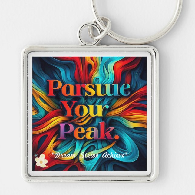 “Mountain Journey” Key Ring (Front)