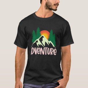 Mountain & Lake Adventurer Forest explorer T-Shirt