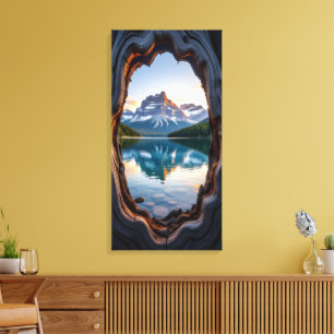 Mountain Lake Canvas Print