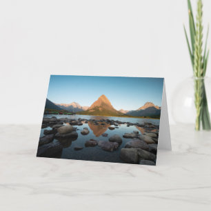 Mountain Lake   Glacier National Park Card