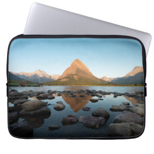 Mountain Lake Glacier National Park Laptop Sleeve