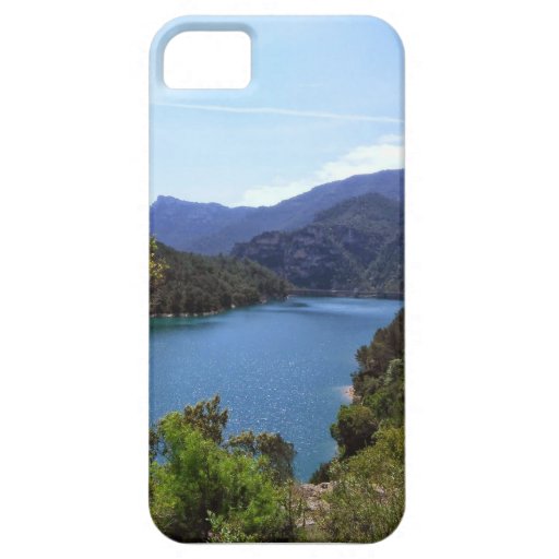 Mountain & Lake in Spain iPhone Case