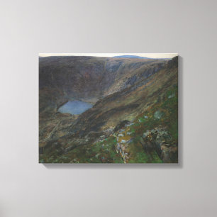 Mountain Lake in the Giant Mountains, 1896 2 Canvas Print