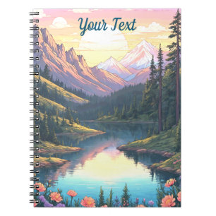 Mountain Lake Notebook