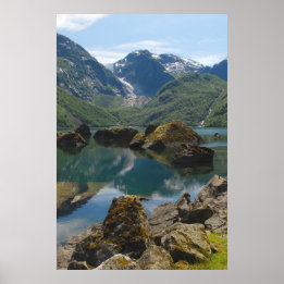 Mountain Lake Poster