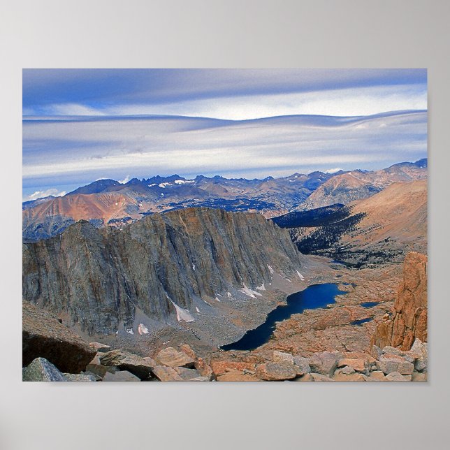 Mountain Lake Poster (Front)