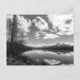 Mountain Landscape Black and White Photography Postcard