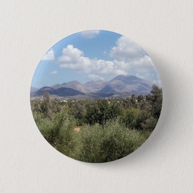 Mountain Landscape Button (Front)
