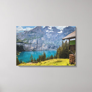 Mountain landscape canvas print
