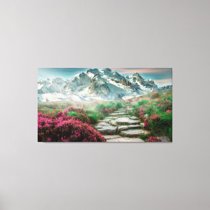 Mountain Landscape Canvas Print