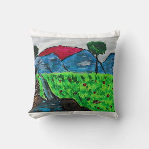 Mountain Landscape Cushion