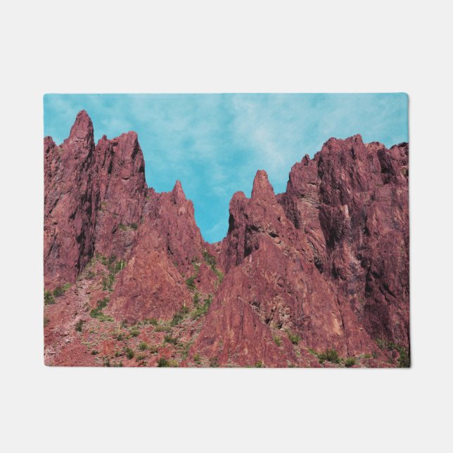Mountain Landscape Doormat (Front)