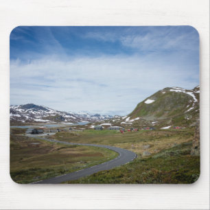 Mountain landscape in Norway mousepad