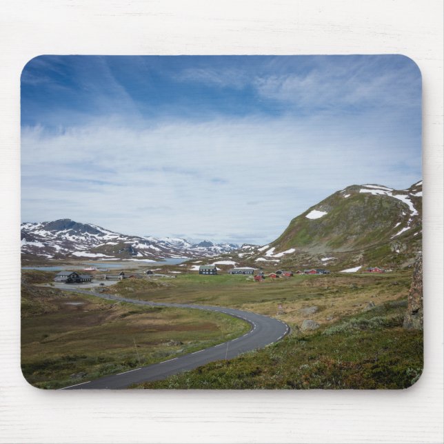 Mountain landscape in Norway mousepad (Front)